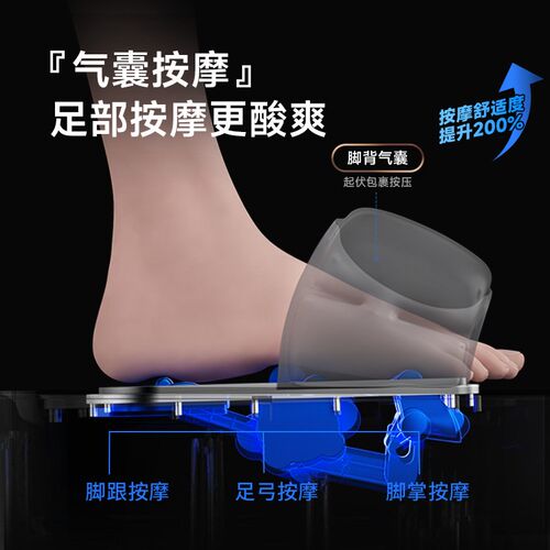 HITH星曼泡脚桶气囊按摩家用全自动恒温高深足浴器