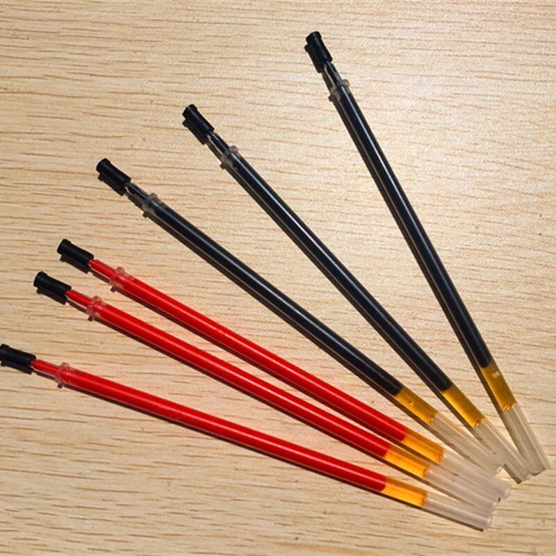 包邮百金文具中性笔芯学生水笔替芯办公签字笔笔芯0.5mm 400支/盒
