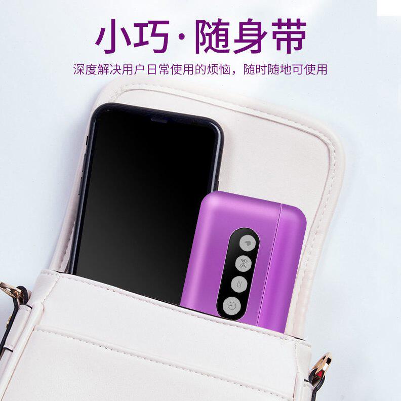 甄选电动经络刷震动按摩器腰部肩颈经络刮痧发热微电充电款塑型家