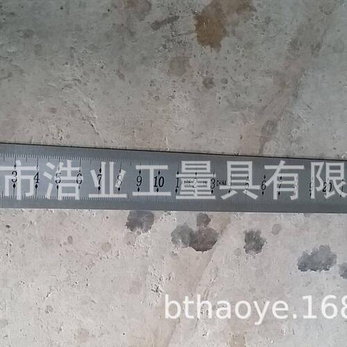 甄选2.5米钢直尺 不锈钢板尺 刻度尺 标尺设备尺 液位尺2500x38x2