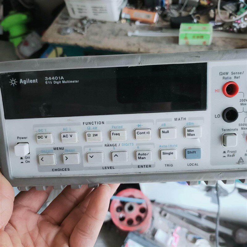 34401A台式数字万用表 灰色外壳 六位半显示屏 功