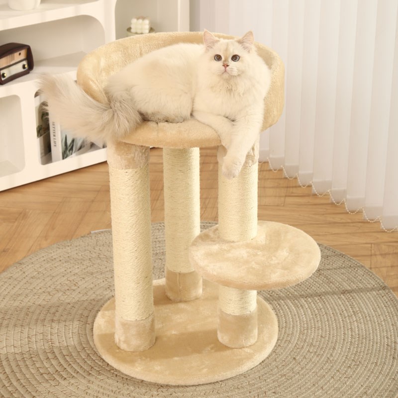 猫爬架猫窝一体小型不占地猫树猫架子猫抓柱猫咪剑麻家用猫架跳台