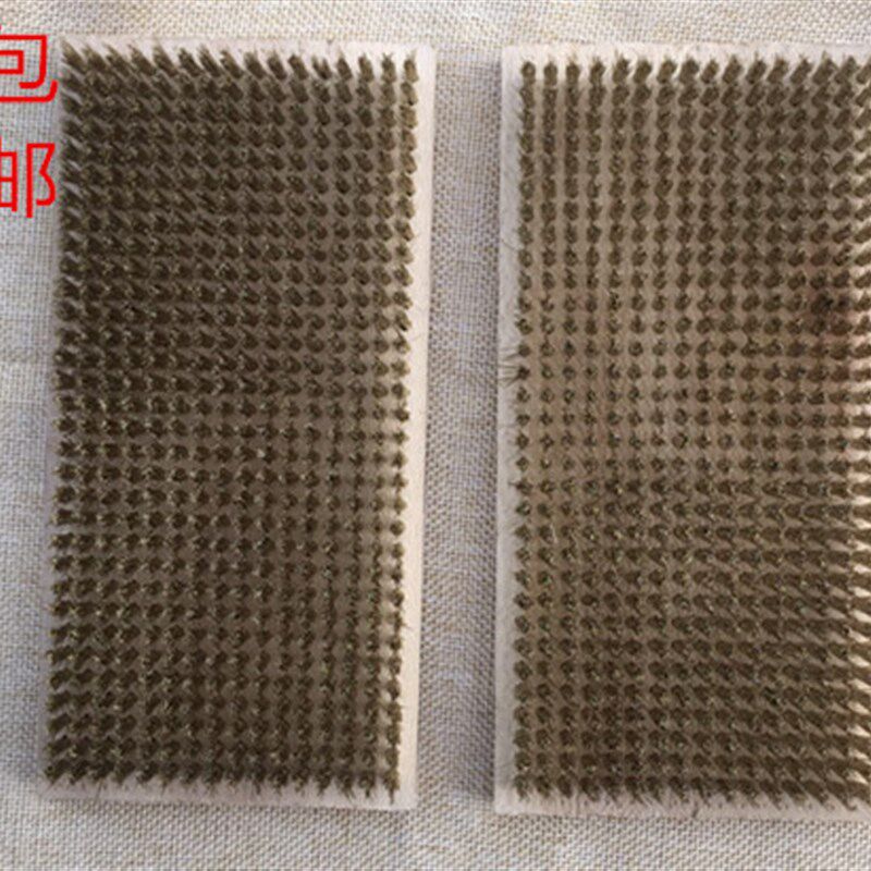 包邮 铜丝刷 方刷 板辊刷  纯铜刷子 方板刷 加密加宽刷子 细丝刷