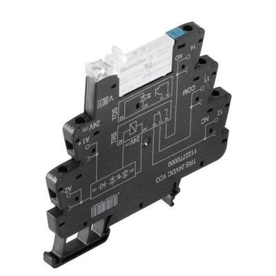 魏德米勒weidmulleTRS系列继电器模块TRS24VDC1CO货号1122770000