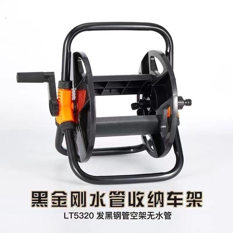 水管收纳滚轮架缠绕收卷器洗车架水泵家用4分6分整理工具
