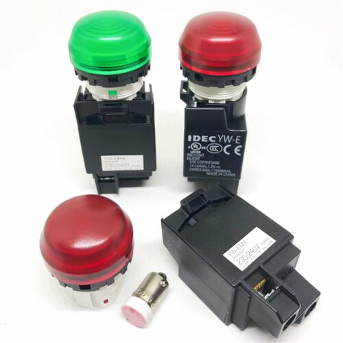 IDEC和泉YW1P-2EM42G  2EM42R 2EM42Y 2EM24S 2EM42PW指示灯220V