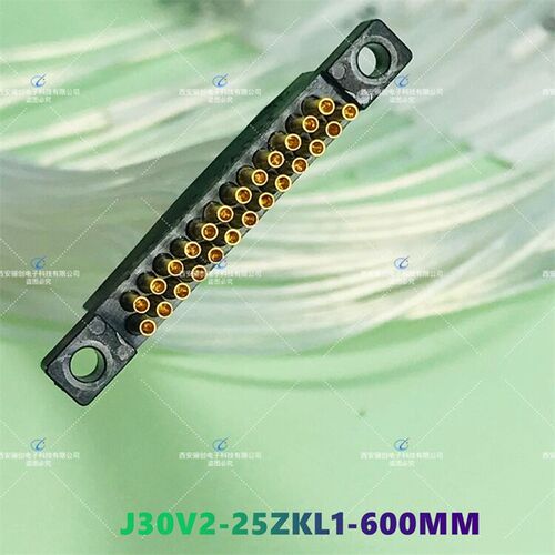 矩形连接器J30V2-25ZK-L1-300MM J30V2-25ZKL1-100MM插头现货
