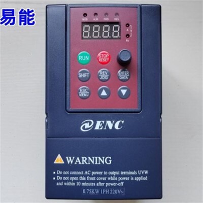 enc变频器易能EDS800-4T0007NB三相380v电机变速2S0015NB相220V