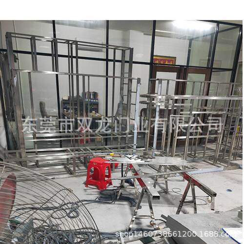 不钢加锈工窗栏杆可定制道路栏杆护不锈窗钢可订制