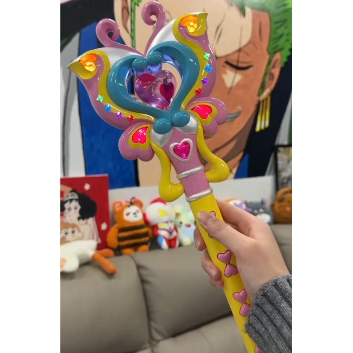 巴啦小魔仙周年魔法棒奥钻巴拉拉发光玩具