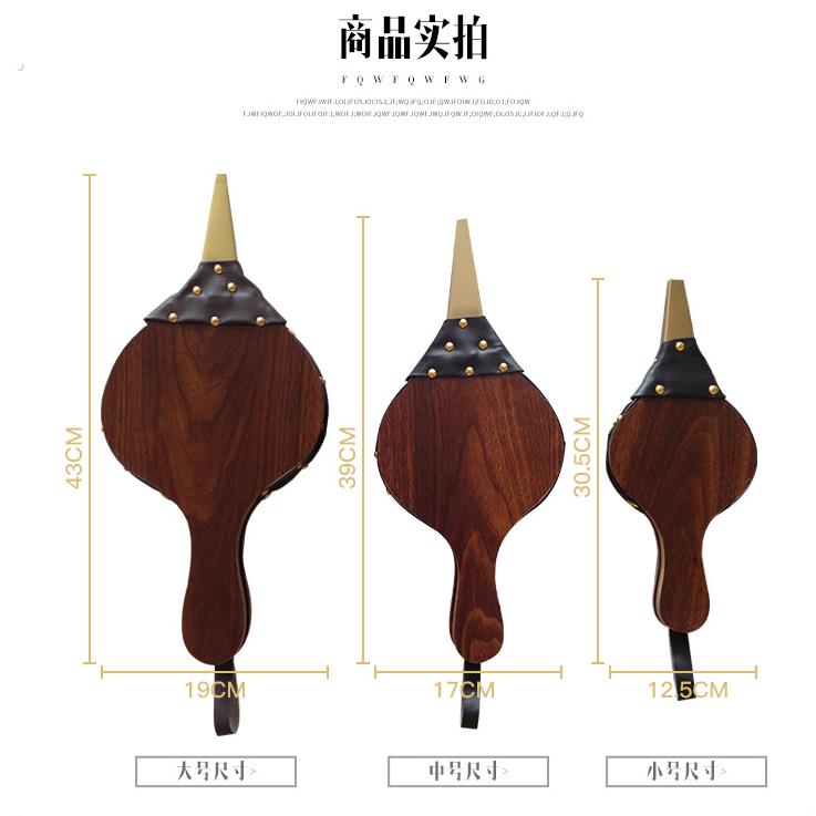 现货皮老虎鼓风机壁炉烧烤露营手风器大型吹尘风箱手拉强力无静电