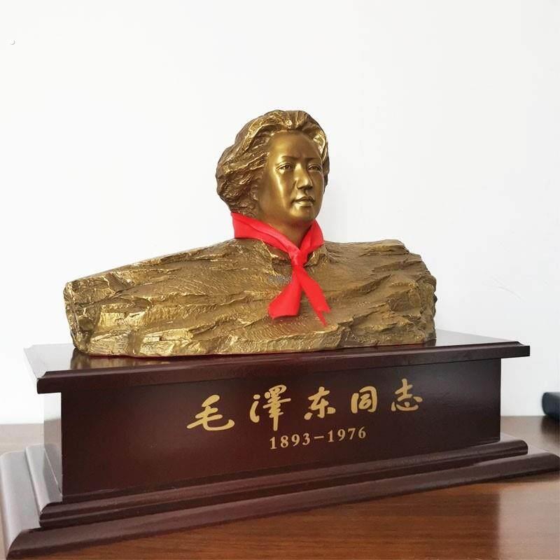 像橘子洲头铜像纯铜客厅玄关摆件 湖南长沙旅游纪念品礼盒装
