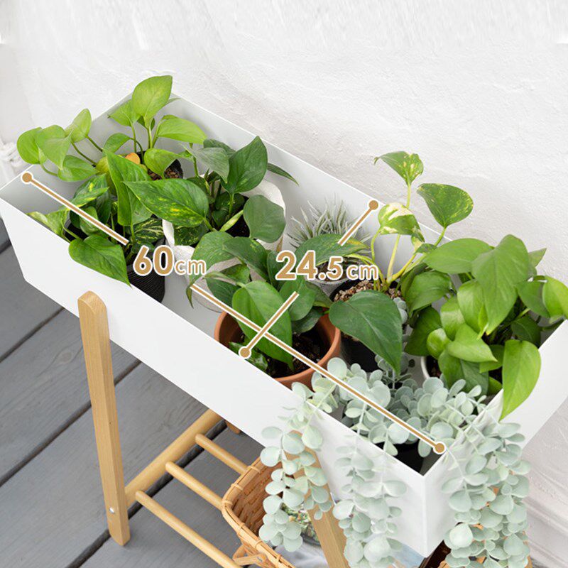 花架落地室内日式客厅花盆托架阳台植物摆放置物架绿萝盆栽花架子
