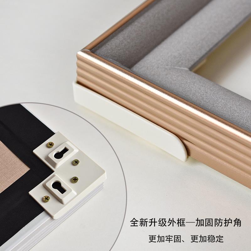婚纱照相框玄关宫格30 40寸大尺寸结婚照片放大打印挂墙客厅走廊