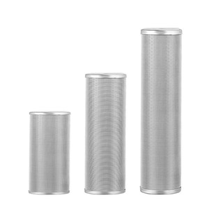 10寸不锈钢网滤芯300目前置过滤器内外牙滤网精密20/40寸接头定制