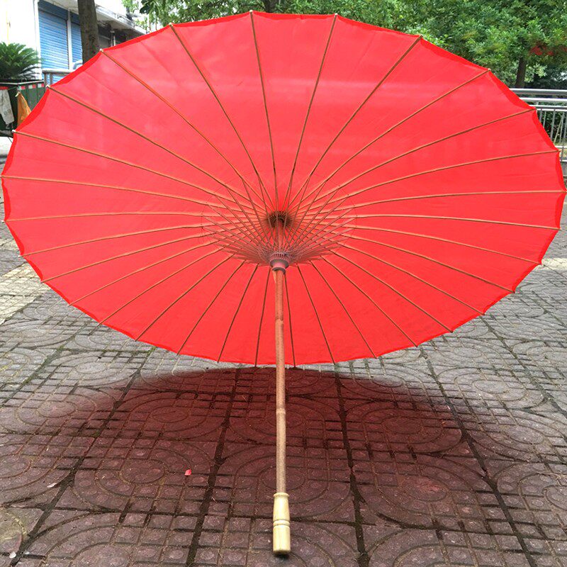 传统大油纸伞弄堂记忆舞蹈伞装饰伞防雨定做庭院油纸伞大红伞