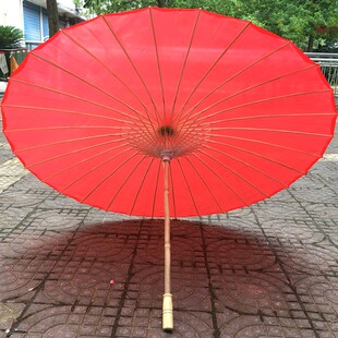 传统大油纸伞弄堂记忆舞蹈伞装饰伞防雨定做庭院油纸伞大红伞