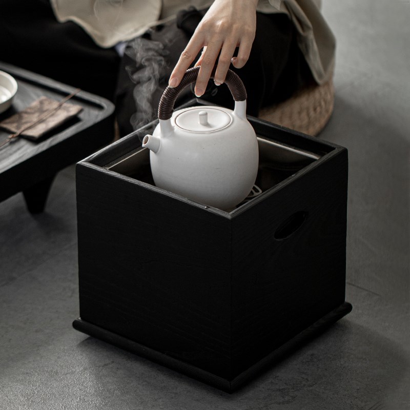 围炉煮茶聚会家用室内全套室外茶桌碳炉烤火炉子一套装备烤炉配件