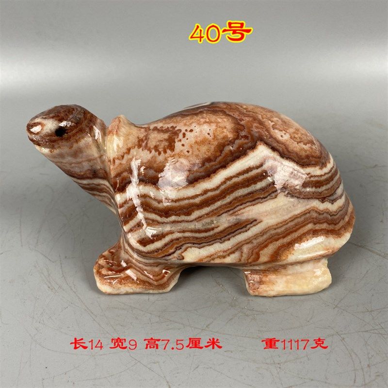 肉石原石小乌龟卡通石富贵石七彩石景观石观赏石鱼缸盆景奇石摆件