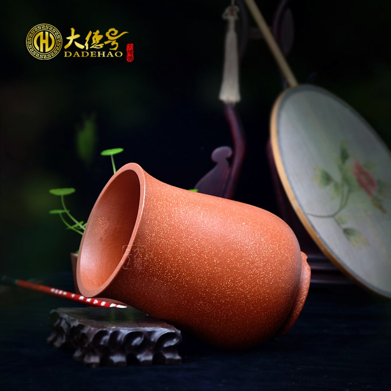 大德号 宜兴精品紫砂花盆 凤尾盆 建兰兰花草盆 花卉盆栽