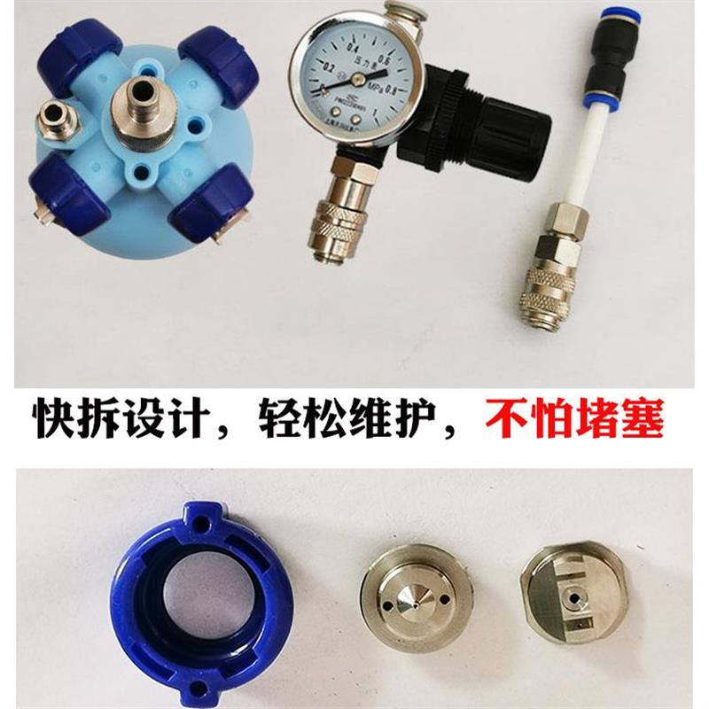 大雾量工业加湿器喷雾大型印洗车间纺织工厂干雾加湿机雾化器智能