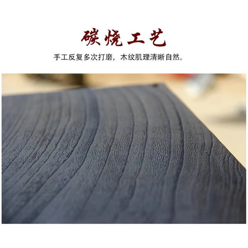 古琴桌凳烧桐木实木琴桌禅意国学书法桌实木仿古茶桌共鸣古琴桌凳
