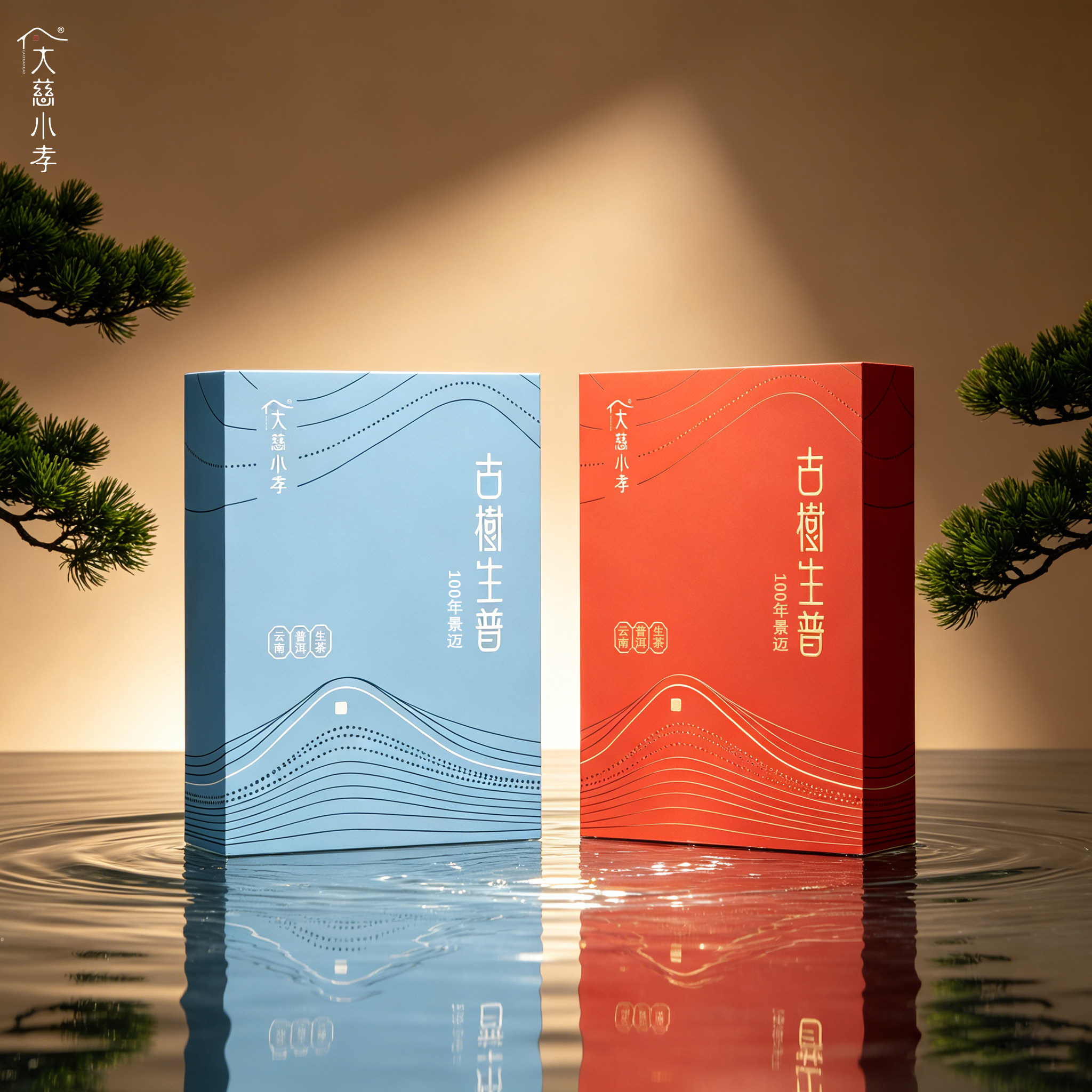 景迈古树生普普洱茶精礼盒