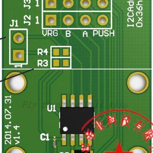 AS5601-SO_EK_AB模块12-Bit Rotary Sensor AdapterBRD Dual-模块