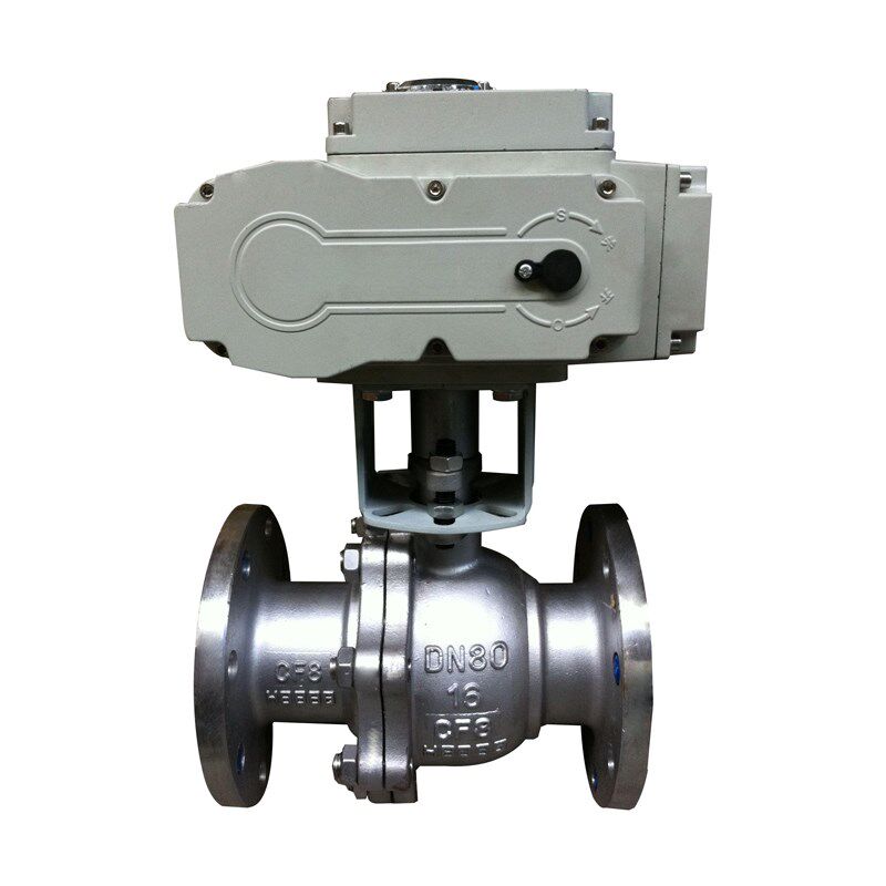 SYDRQ5100-DN65电动二通0型球阀SYDRQ5100-DN80电动O型球阀