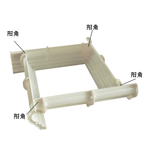 阳台大门方形柱子柱帽模具腰线模型罗马柱头装饰造型水泥制品模板