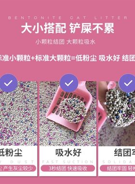 猫拉屎的沙子猫屎去味猫砂防臭细沙猫沙子除臭去臭吸水20斤10公斤