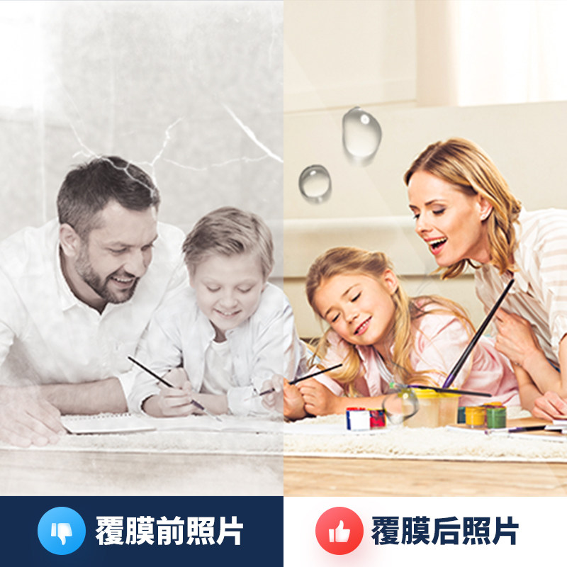 1寸芯防卷预涂膜光膜亮膜触感名片膜高光透明哑膜封面塑封热裱膜