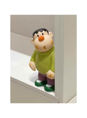 【新家的100个快递】胖虎摆件歪头桌面装饰入户玄关客厅家居饰品