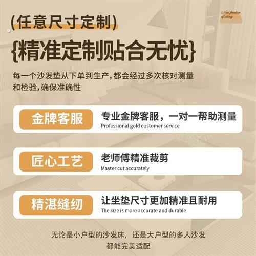 沙发垫2024新款四季通用单人沙发硬垫板定制可拆洗防滑榻榻米垫子