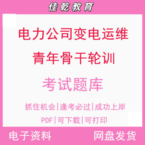 电力公司变电运维青年骨