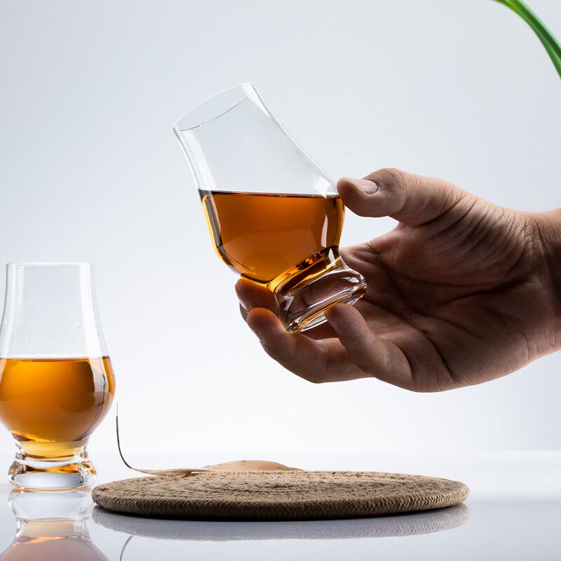 水晶玻璃品酒杯威士忌品鉴杯日式闻香杯麦芽杯小号啤酒杯套装