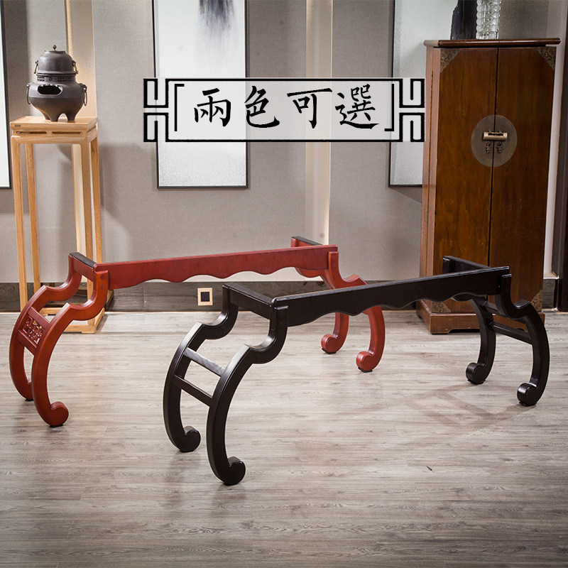 古筝架子实木家用立式琴架禅式架子腿坐式便携式通用支架古筝筝架