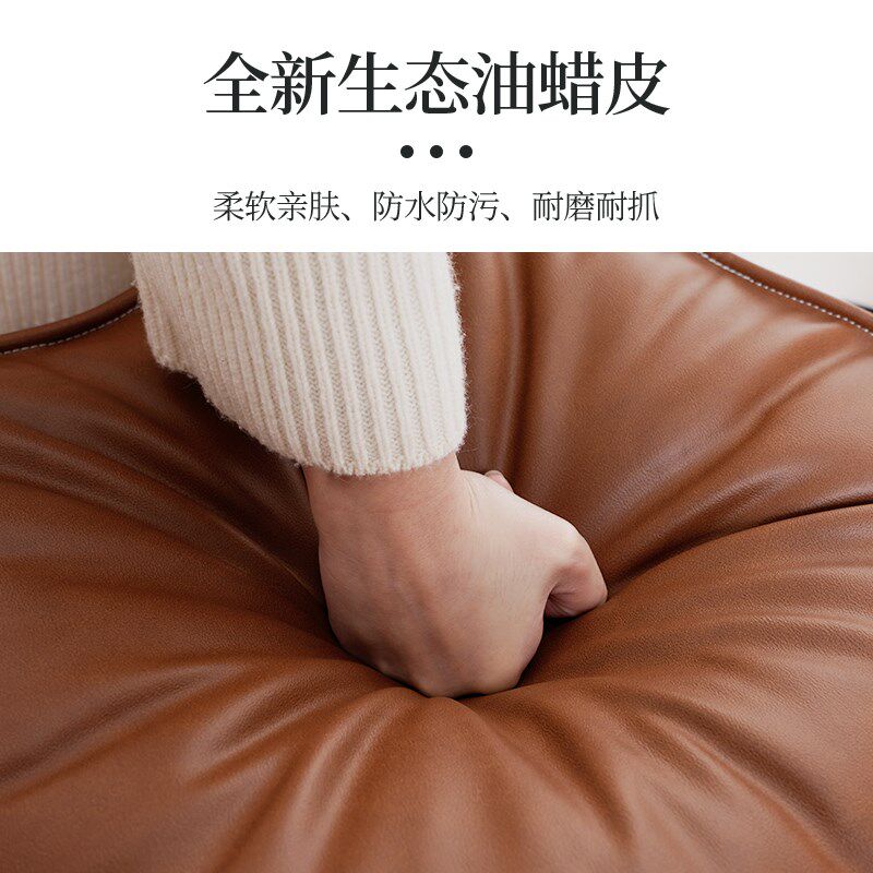 皮墩子闲置旧衣物收纳套四季通用客厅卧室懒人沙发蒲团坐垫可定制