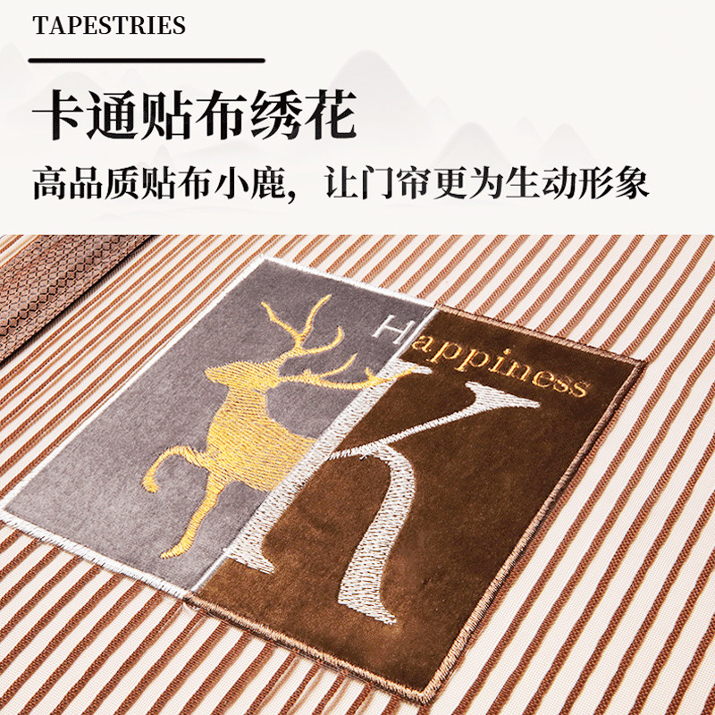 魔术贴防蚊自吸门帘子全磁条磁性纱窗家用免打孔夏季蚊帐遮挡装饰