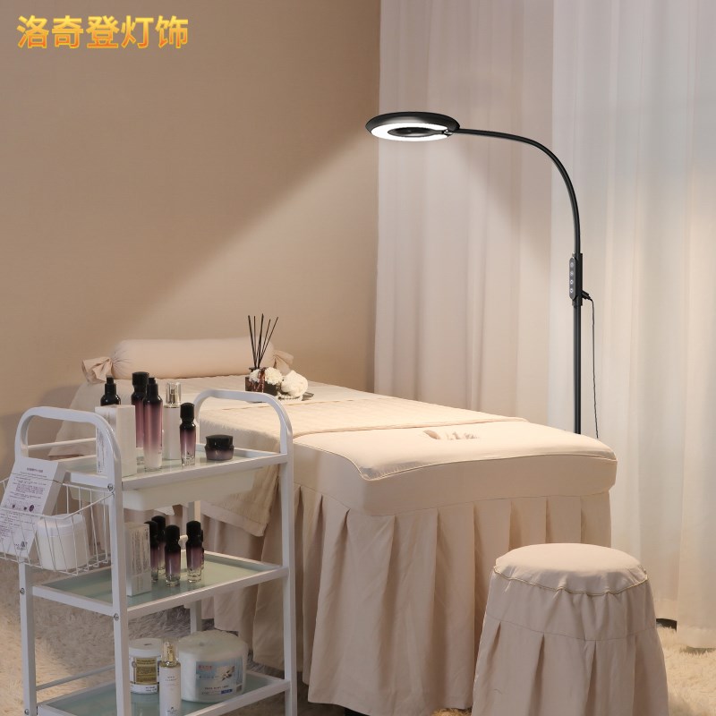 纹绣美睫灯LED落地灯美容院冷光无影灯美甲纹眉种睫毛超亮工作灯