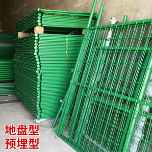 隔离网片门浸塑门果园围栏门防护网防盗门院子门简易护栏铁网门