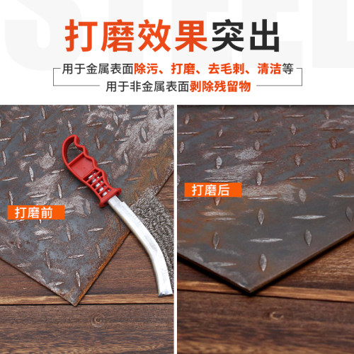 不锈钢钢丝刷烧烤清洁刷炉网架抛光除锈铁丝刷铁刷子刚刷钢刷子