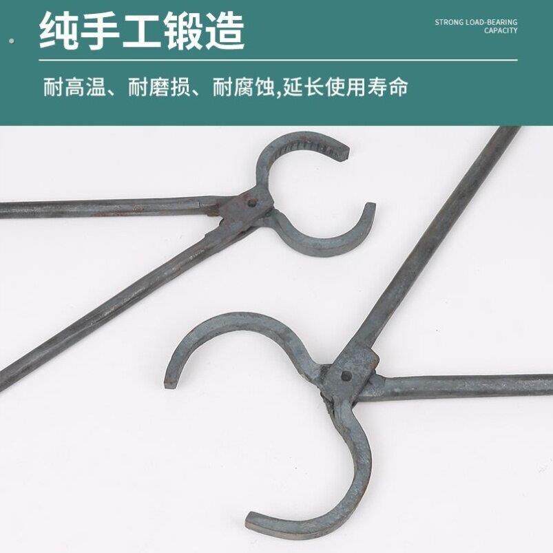 纯手工锻打加重加大轮胎钳起胎钳拔胎钳撬轮胎钳剥车胎钳胎夹扒胎