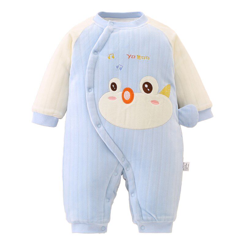 0-18个月新生婴儿保暖衣服冬季连体衣宝宝加厚秋冬棉衣外出服冬装