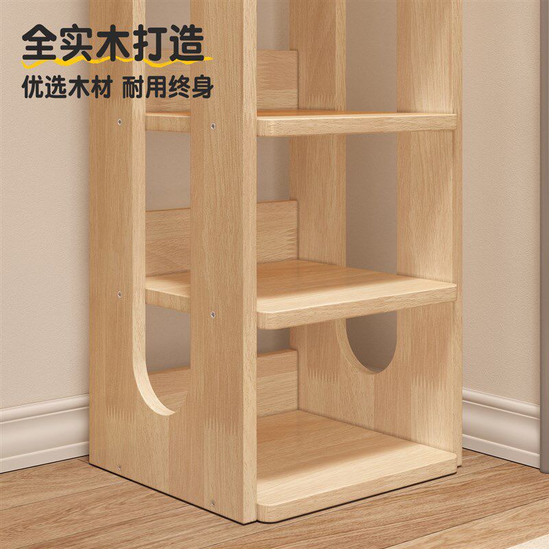 三梦实木鞋架多层家用门口入户小窄简易鞋架子室内好看省空间鞋柜