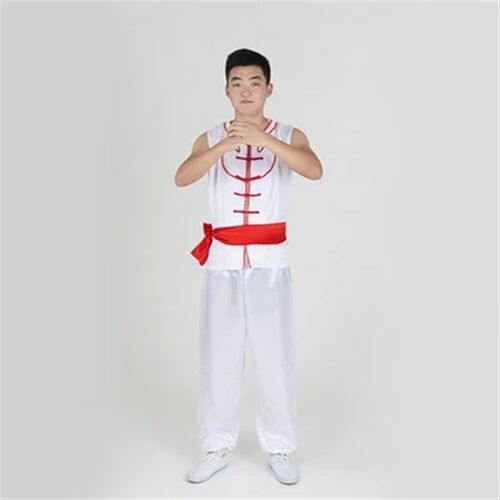 秧歌服男舞蹈服演出服装民族腰鼓表演服打鼓服陕北舞龙舞狮演出服