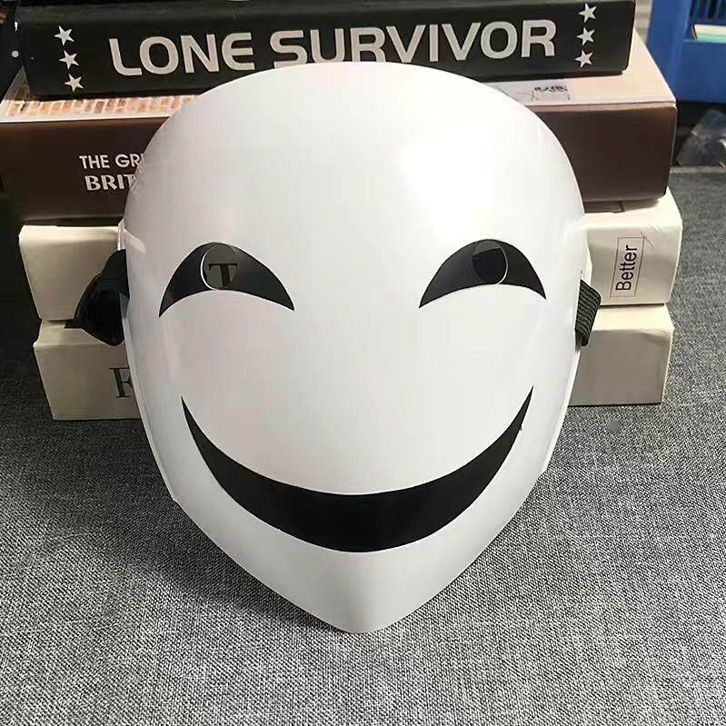 发光漆黑的子弹蛭子影胤面具全脸小丑黑之契约者怪盗基德万圣节