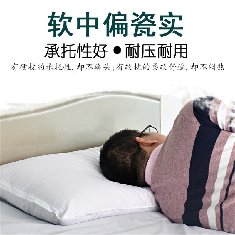 蒲绒枕头蒲棒水毛腊烛水烛香蒲枕芯单人枕护颈椎草透气清香枕头芯