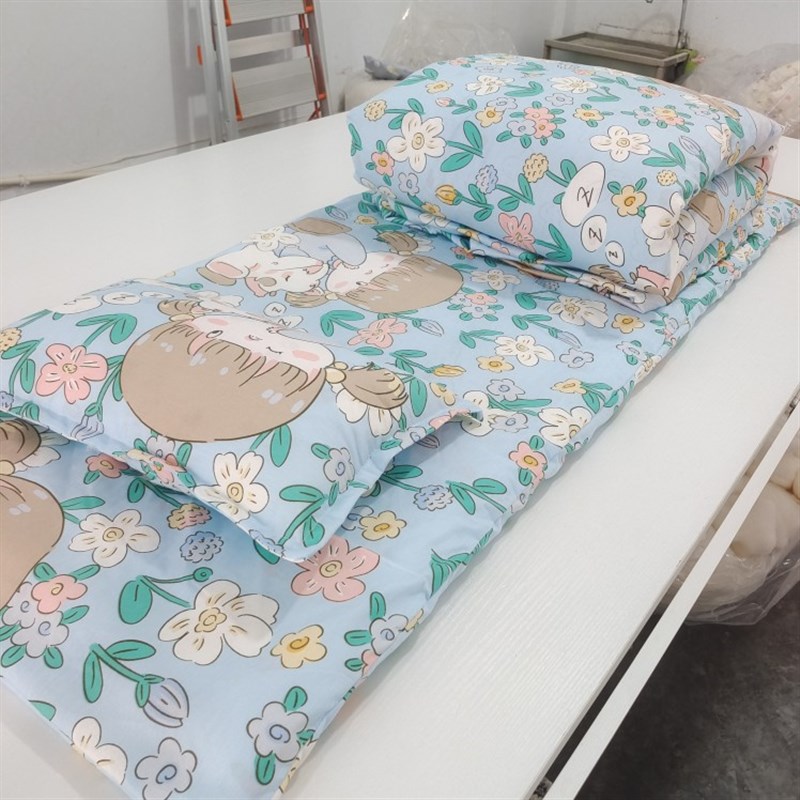 定做手工新生婴儿宝宝棉花被褥包被褥子尿垫两件套可拆洗