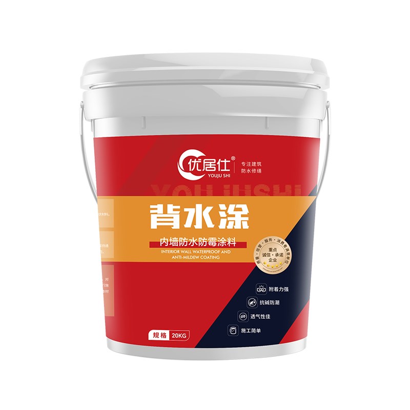 天花板内墙防水防霉涂料墙面返碱地下室背水面负压防潮防渗水材料